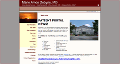 Desktop Screenshot of doctormariedobyns.com